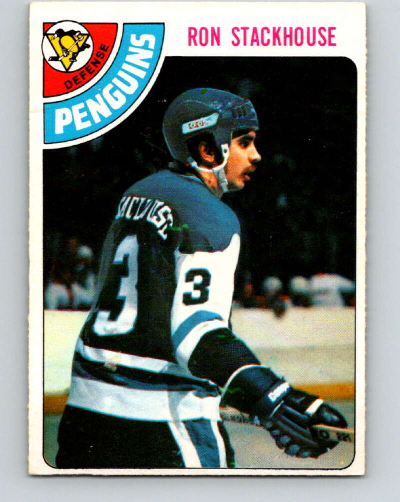 1978-79 O-Pee-Chee #72 Ron Stackhouse  Pittsburgh Penguins  V21866