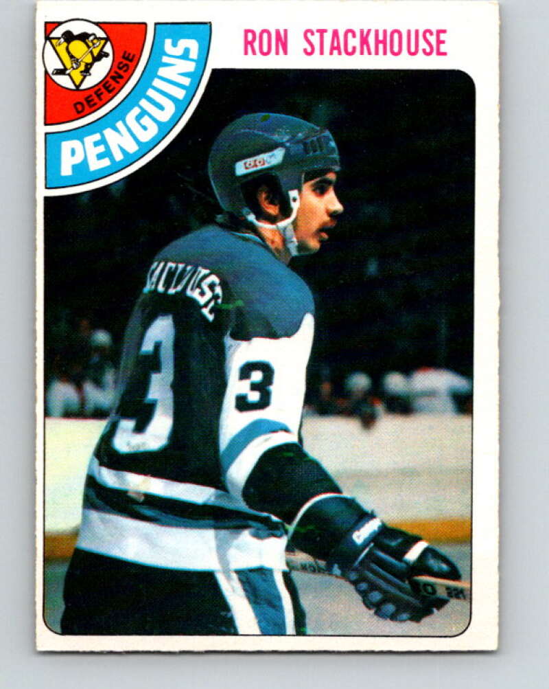 1978-79 O-Pee-Chee #72 Ron Stackhouse  Pittsburgh Penguins  V21868