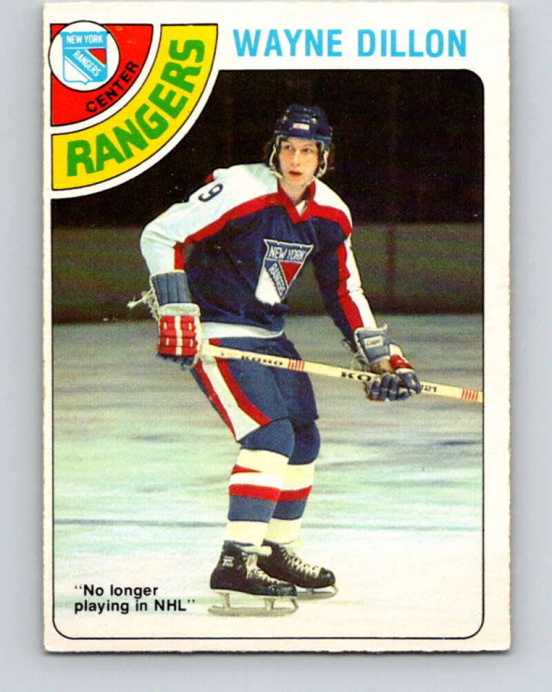 1978-79 O-Pee-Chee #73 Wayne Dillon  New York Rangers  V21872