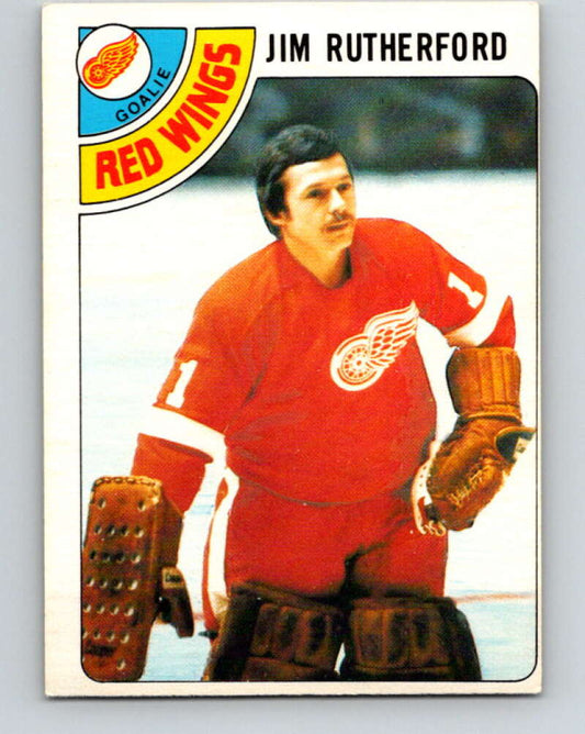 1978-79 O-Pee-Chee #74 Jim Rutherford  Detroit Red Wings  V21888