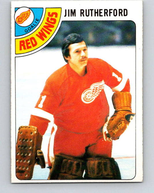 1978-79 O-Pee-Chee #74 Jim Rutherford  Detroit Red Wings  V21890
