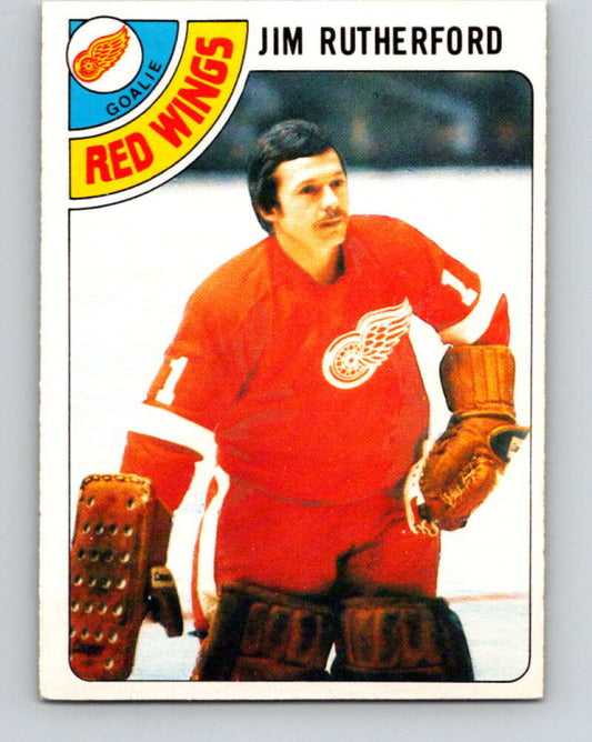 1978-79 O-Pee-Chee #74 Jim Rutherford  Detroit Red Wings  V21893