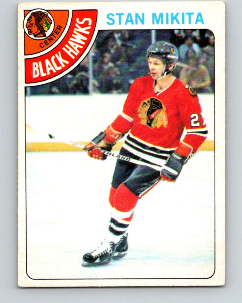 1978-79 O-Pee-Chee #75 Stan Mikita  Chicago Blackhawks  V21901