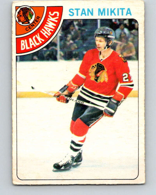 1978-79 O-Pee-Chee #75 Stan Mikita  Chicago Blackhawks  V21902
