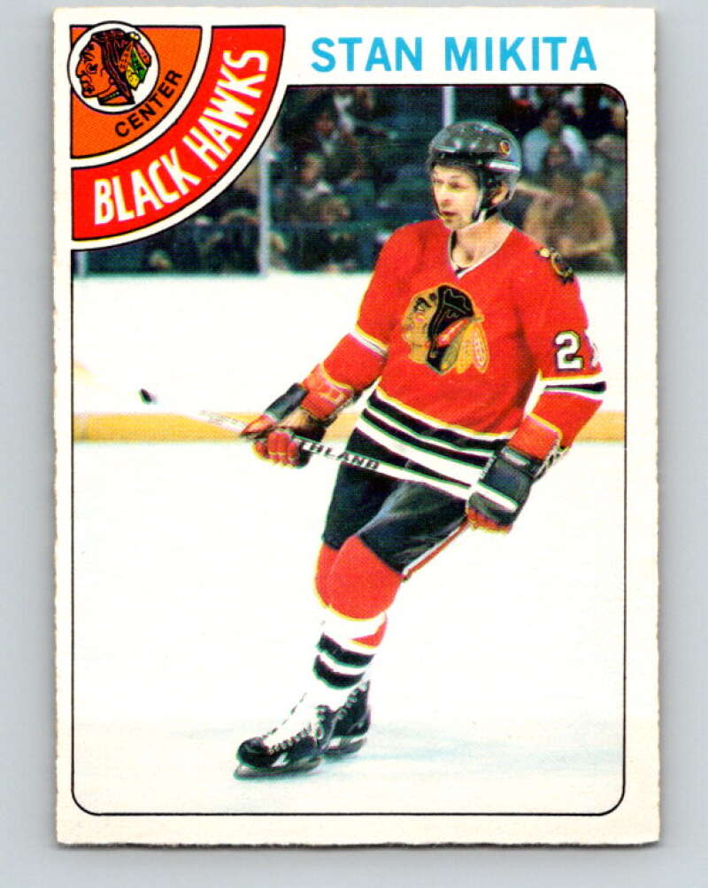 1978-79 O-Pee-Chee #75 Stan Mikita  Chicago Blackhawks  V21903
