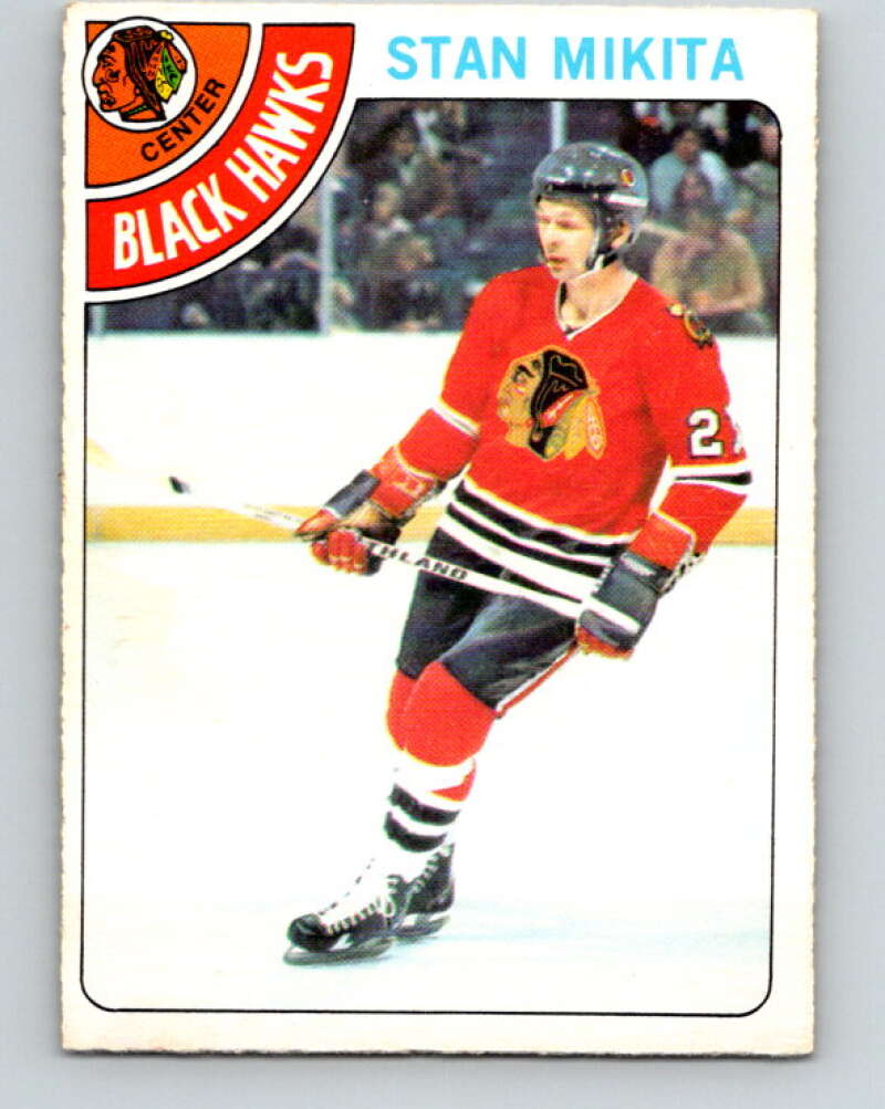 1978-79 O-Pee-Chee #75 Stan Mikita  Chicago Blackhawks  V21904