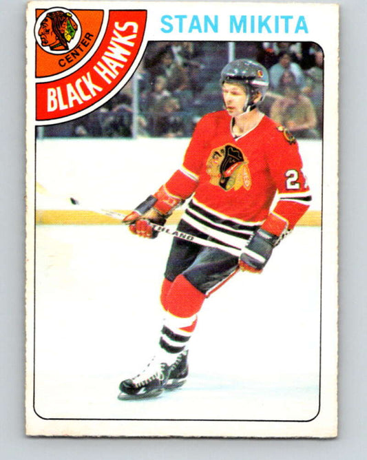 1978-79 O-Pee-Chee #75 Stan Mikita  Chicago Blackhawks  V21904