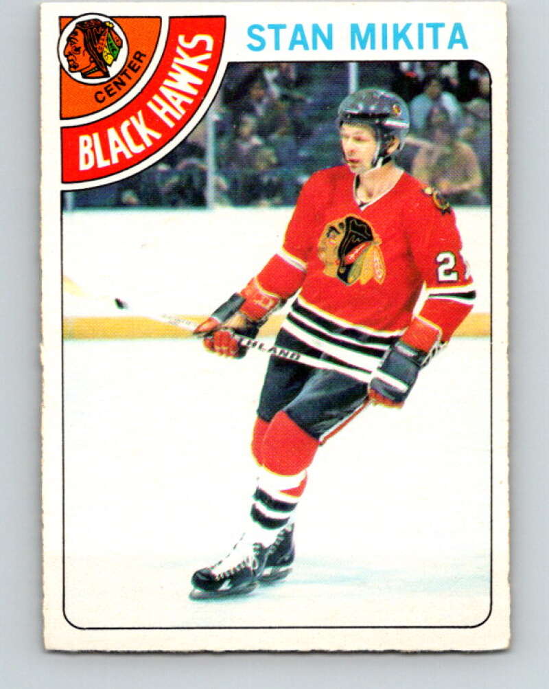 1978-79 O-Pee-Chee #75 Stan Mikita  Chicago Blackhawks  V21905