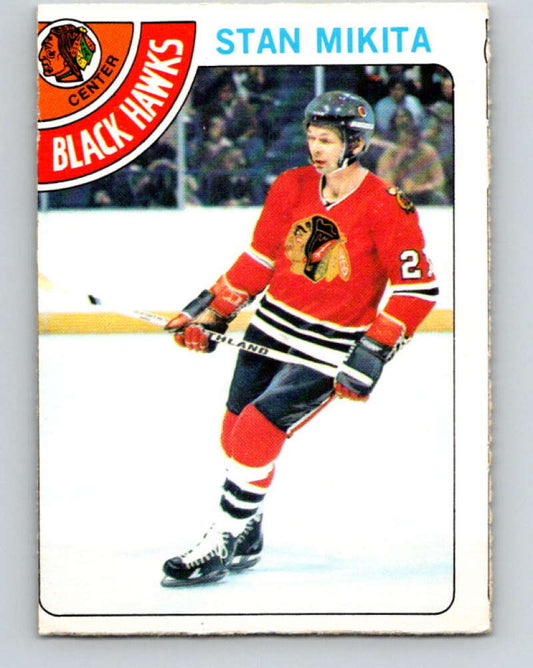1978-79 O-Pee-Chee #75 Stan Mikita  Chicago Blackhawks  V21908