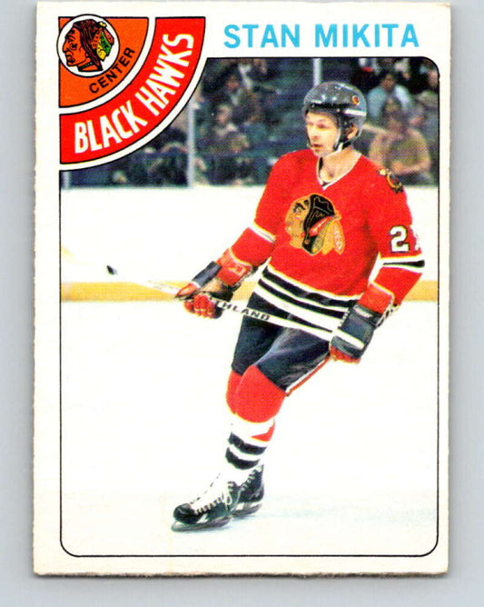 1978-79 O-Pee-Chee #75 Stan Mikita  Chicago Blackhawks  V21909