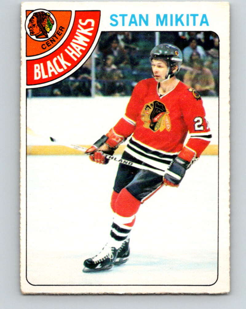 1978-79 O-Pee-Chee #75 Stan Mikita  Chicago Blackhawks  V21910