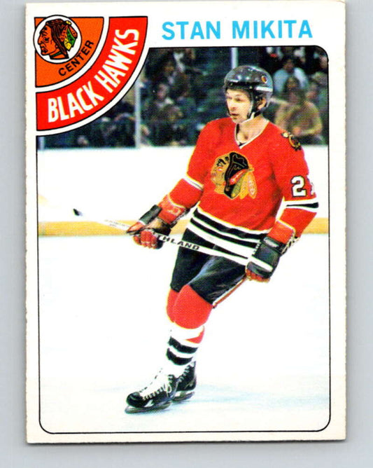 1978-79 O-Pee-Chee #75 Stan Mikita  Chicago Blackhawks  V21913