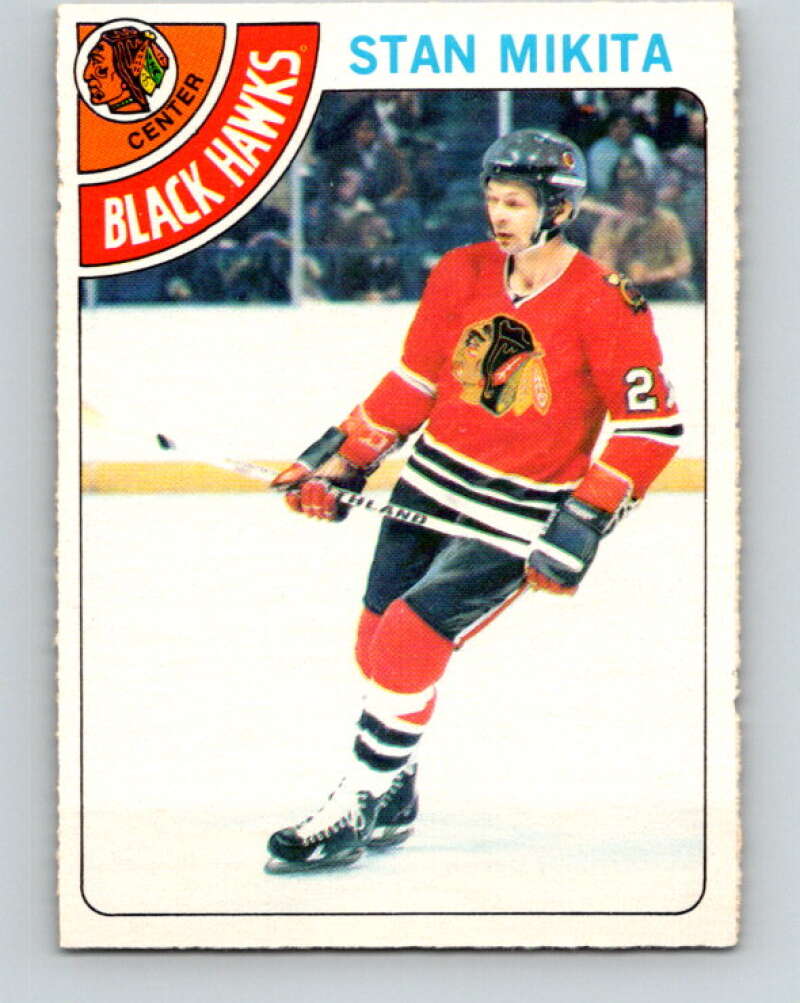 1978-79 O-Pee-Chee #75 Stan Mikita  Chicago Blackhawks  V21914