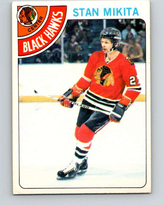 1978-79 O-Pee-Chee #75 Stan Mikita  Chicago Blackhawks  V21917