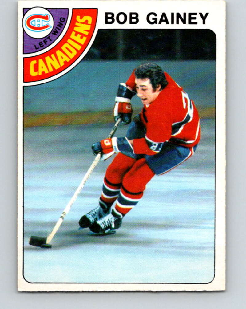 1978-79 O-Pee-Chee #76 Bob Gainey  Montreal Canadiens  V21918