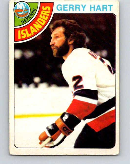 1978-79 O-Pee-Chee #77 Gerry Hart  New York Islanders  V21936