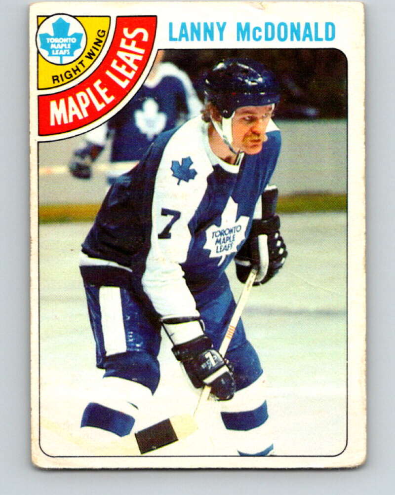 1978-79 O-Pee-Chee #78 Lanny McDonald Maple Leafs  V21938