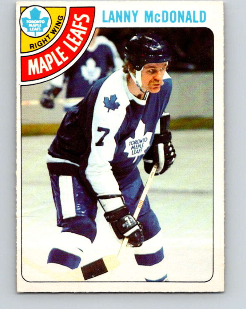 1978-79 O-Pee-Chee #78 Lanny McDonald Maple Leafs  V21939