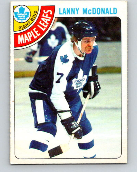 1978-79 O-Pee-Chee #78 Lanny McDonald Maple Leafs  V21940