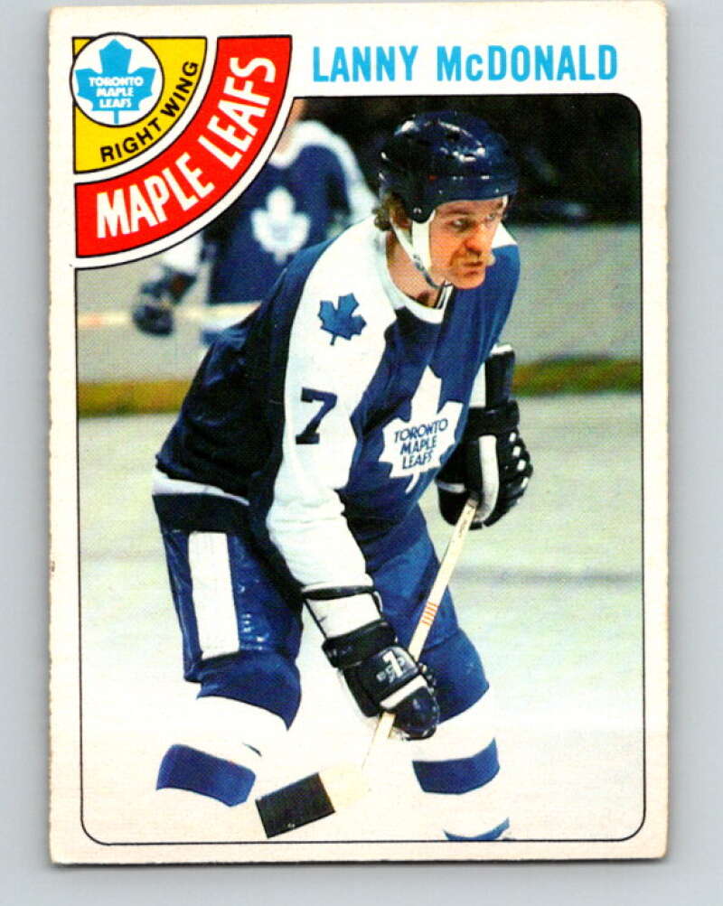 1978-79 O-Pee-Chee #78 Lanny McDonald Maple Leafs  V21942