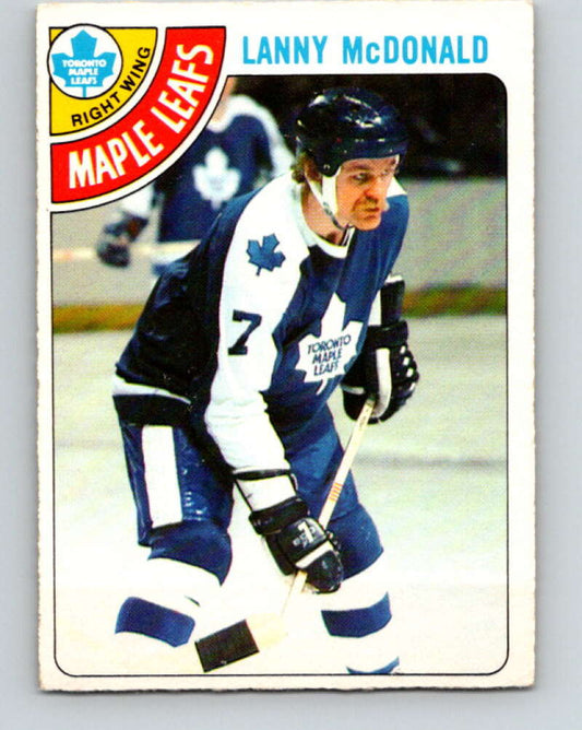 1978-79 O-Pee-Chee #78 Lanny McDonald Maple Leafs  V21943