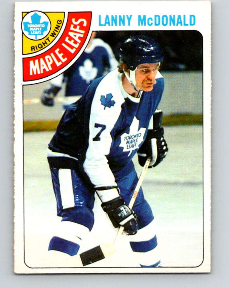 1978-79 O-Pee-Chee #78 Lanny McDonald Maple Leafs  V21946