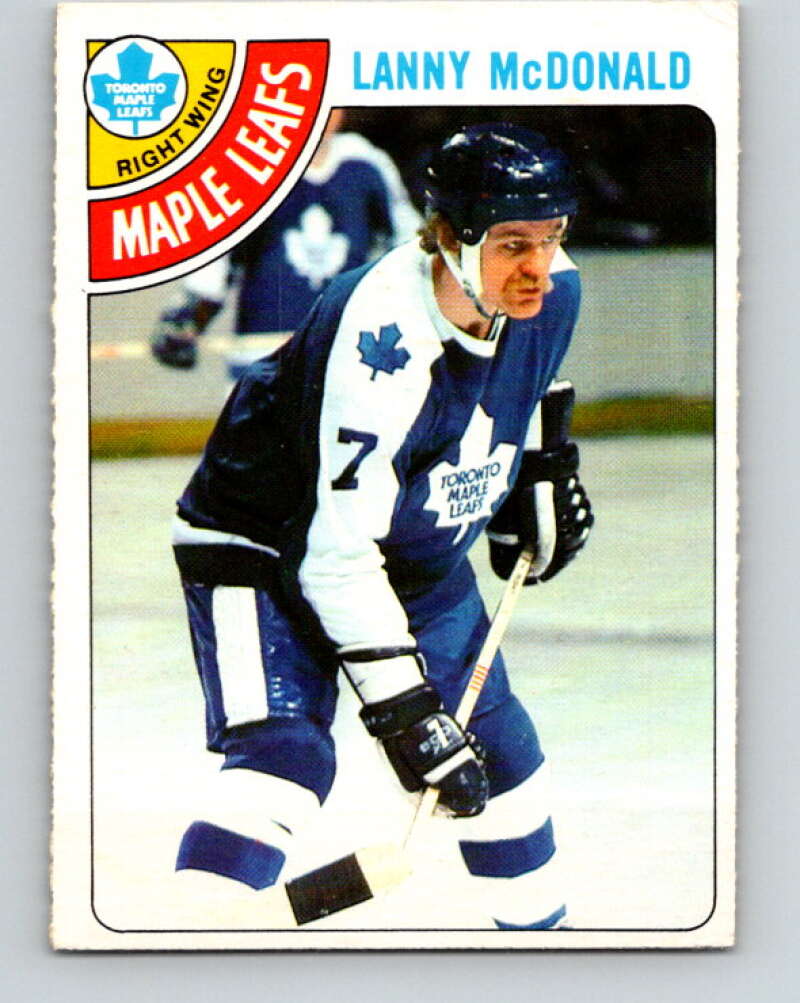 1978-79 O-Pee-Chee #78 Lanny McDonald Maple Leafs  V21947