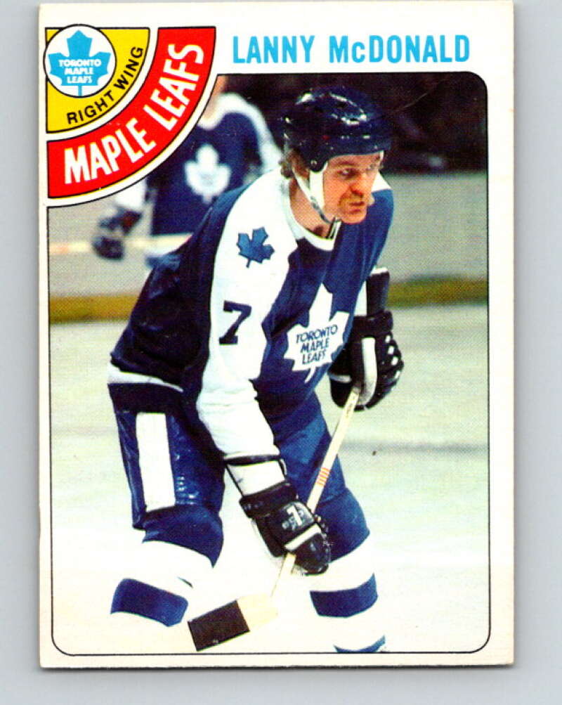 1978-79 O-Pee-Chee #78 Lanny McDonald Maple Leafs  V21949