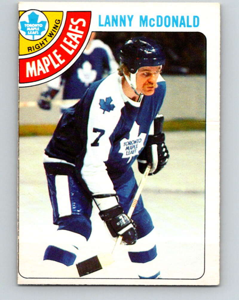 1978-79 O-Pee-Chee #78 Lanny McDonald Maple Leafs  V21950