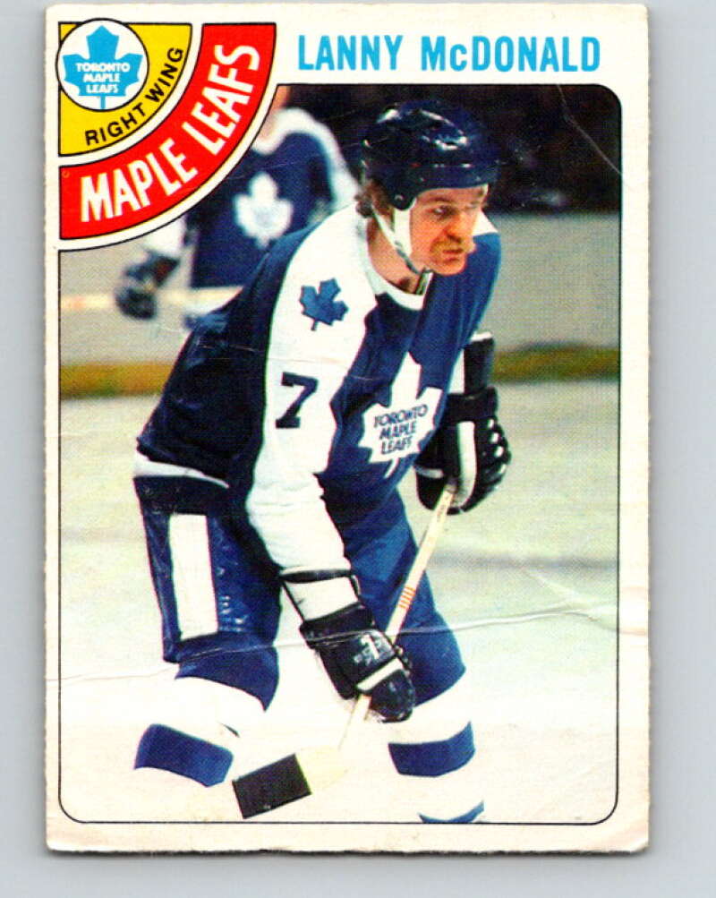 1978-79 O-Pee-Chee #78 Lanny McDonald Maple Leafs  V21951