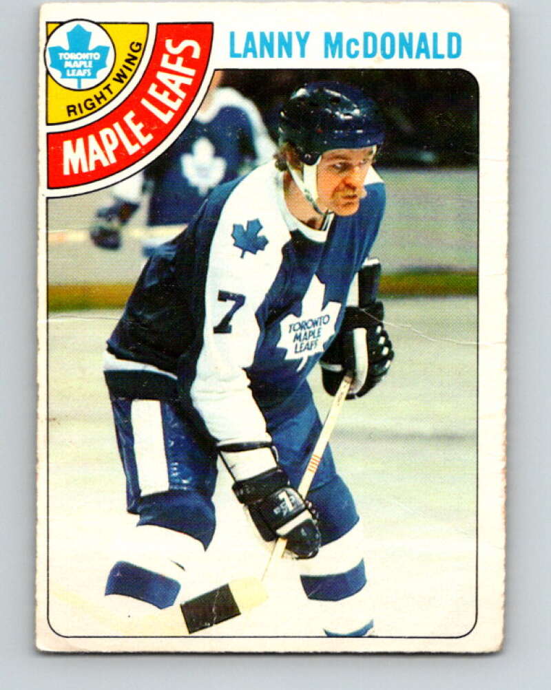 1978-79 O-Pee-Chee #78 Lanny McDonald Maple Leafs  V21953
