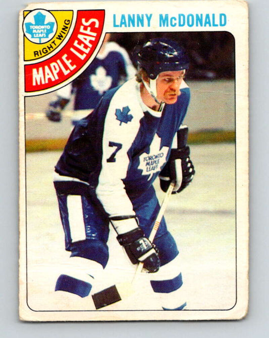 1978-79 O-Pee-Chee #78 Lanny McDonald Maple Leafs  V21955