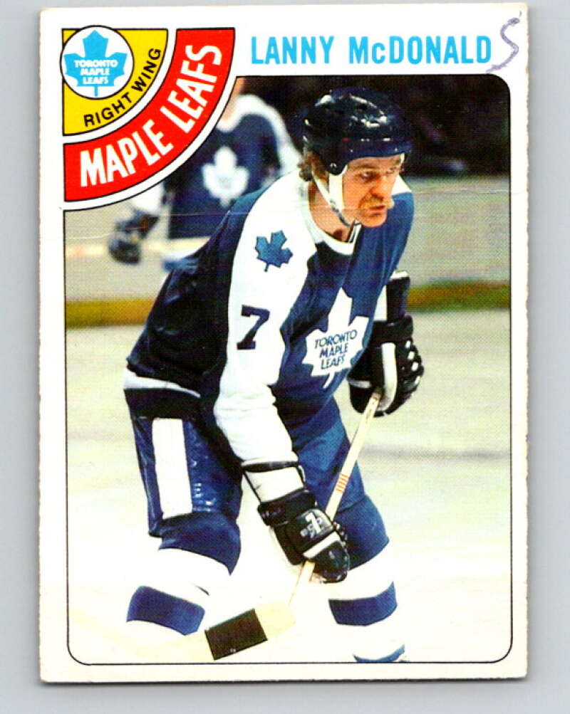 1978-79 O-Pee-Chee #78 Lanny McDonald Maple Leafs  V21956