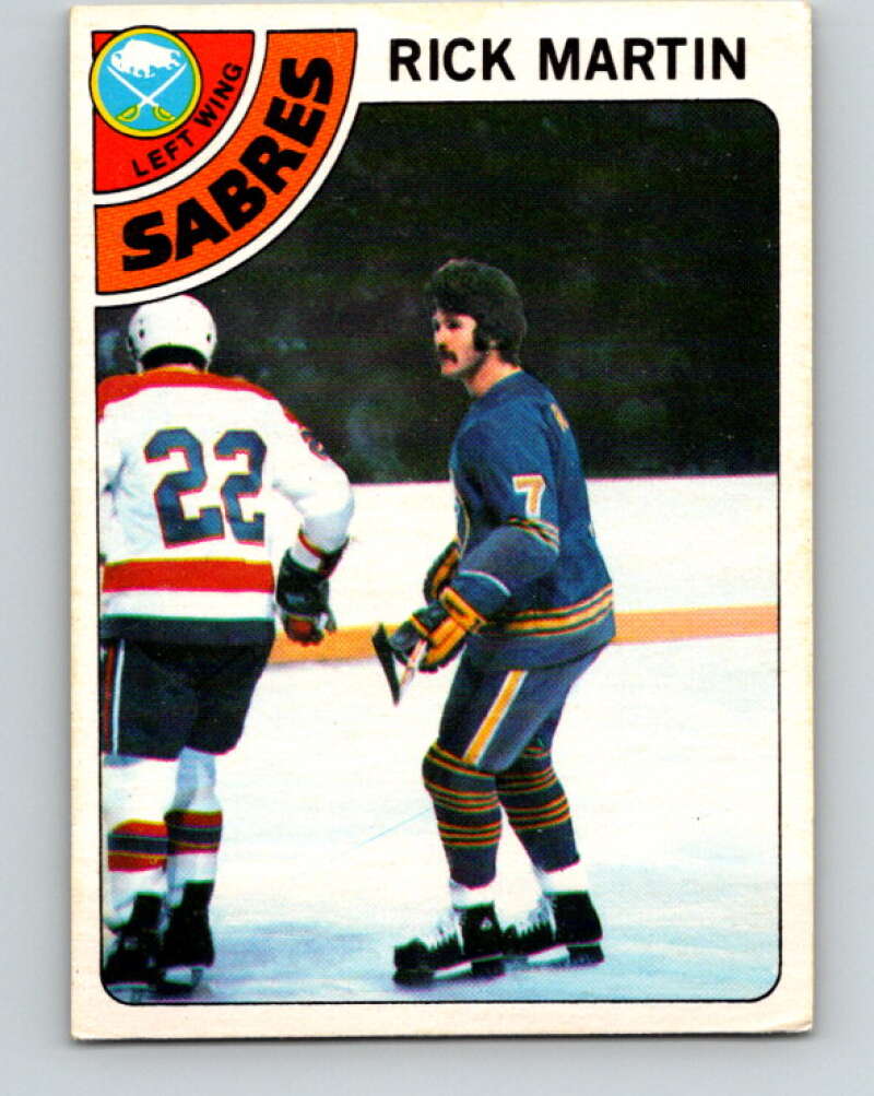 1978-79 O-Pee-Chee #80 Rick Martin  Buffalo Sabres  V21976