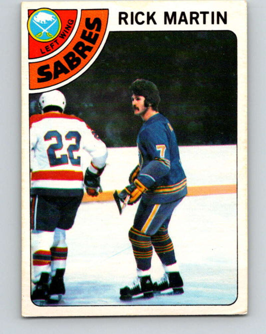 1978-79 O-Pee-Chee #80 Rick Martin  Buffalo Sabres  V21976