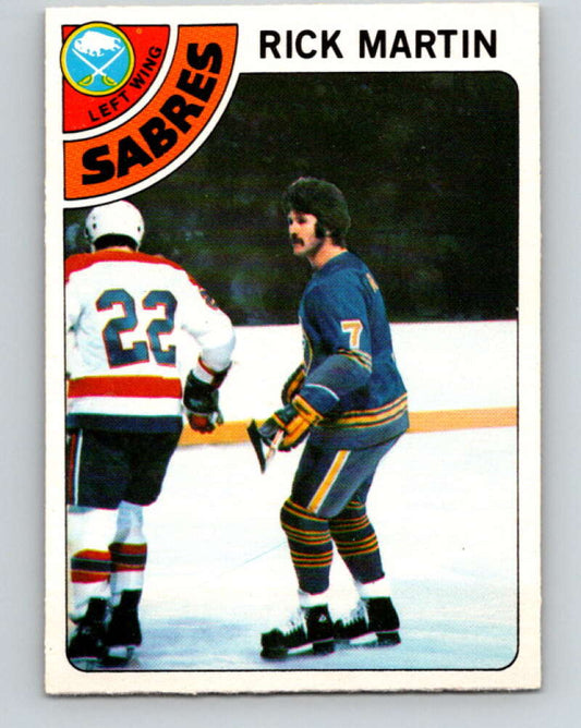 1978-79 O-Pee-Chee #80 Rick Martin  Buffalo Sabres  V21977