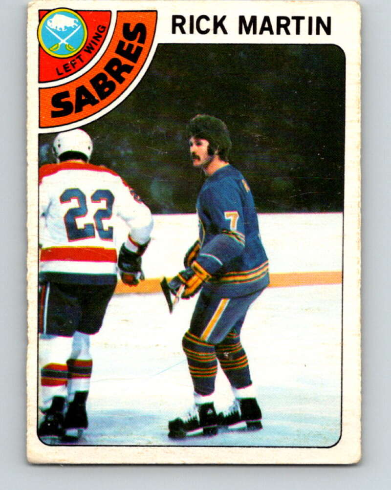 1978-79 O-Pee-Chee #80 Rick Martin  Buffalo Sabres  V21978