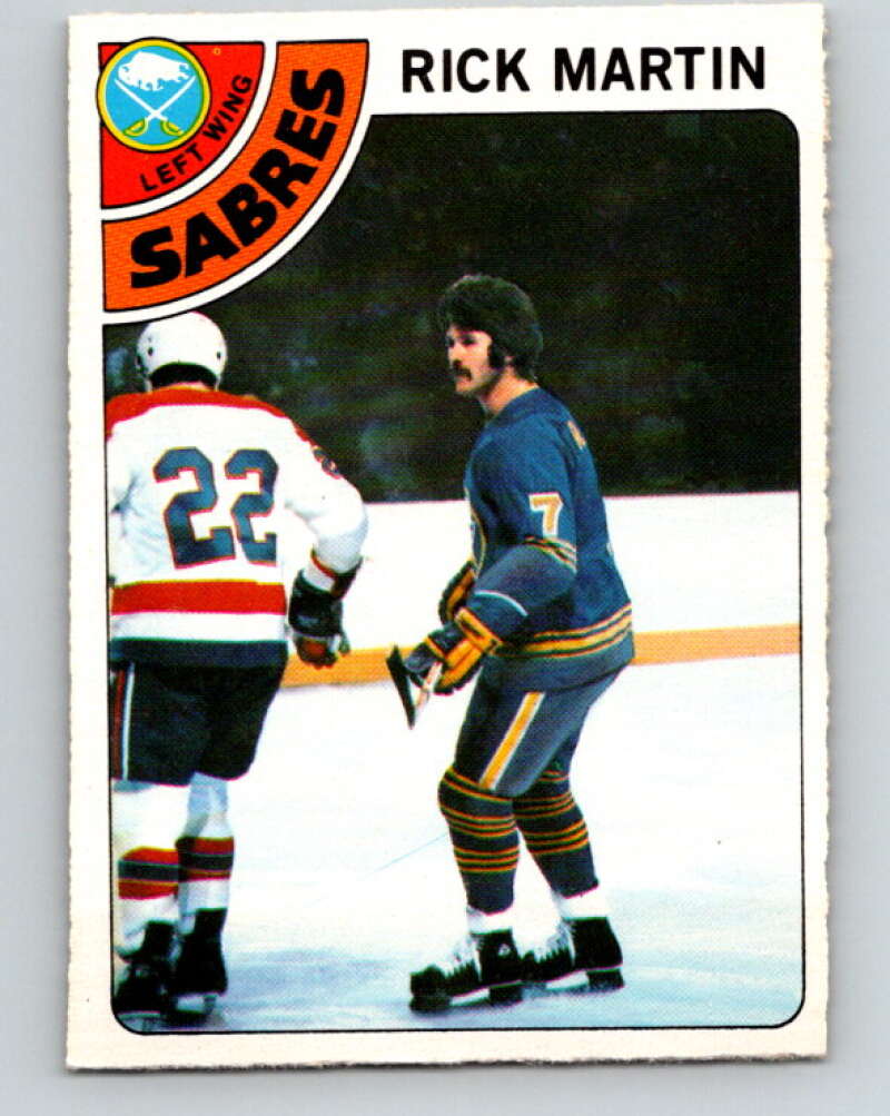 1978-79 O-Pee-Chee #80 Rick Martin  Buffalo Sabres  V21980