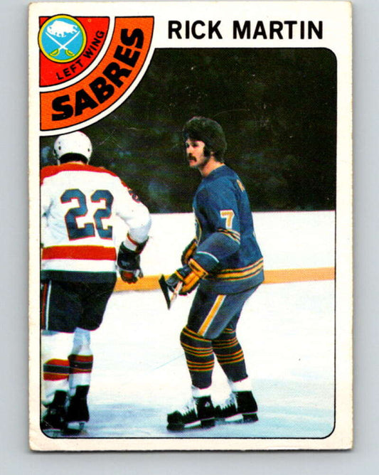 1978-79 O-Pee-Chee #80 Rick Martin  Buffalo Sabres  V21981