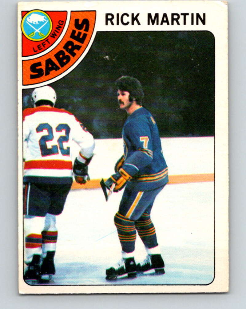 1978-79 O-Pee-Chee #80 Rick Martin  Buffalo Sabres  V21982