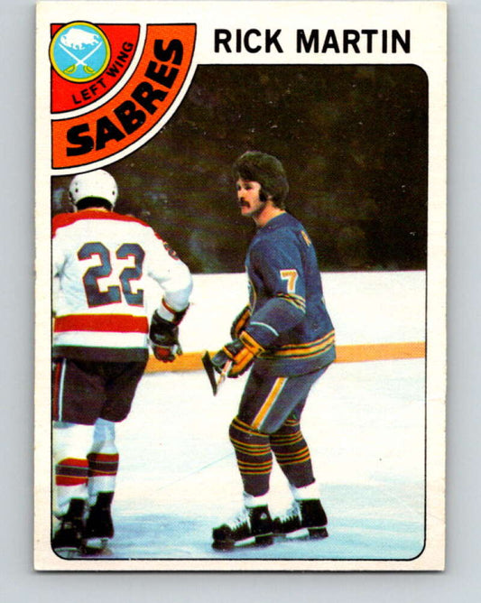 1978-79 O-Pee-Chee #80 Rick Martin  Buffalo Sabres  V21983