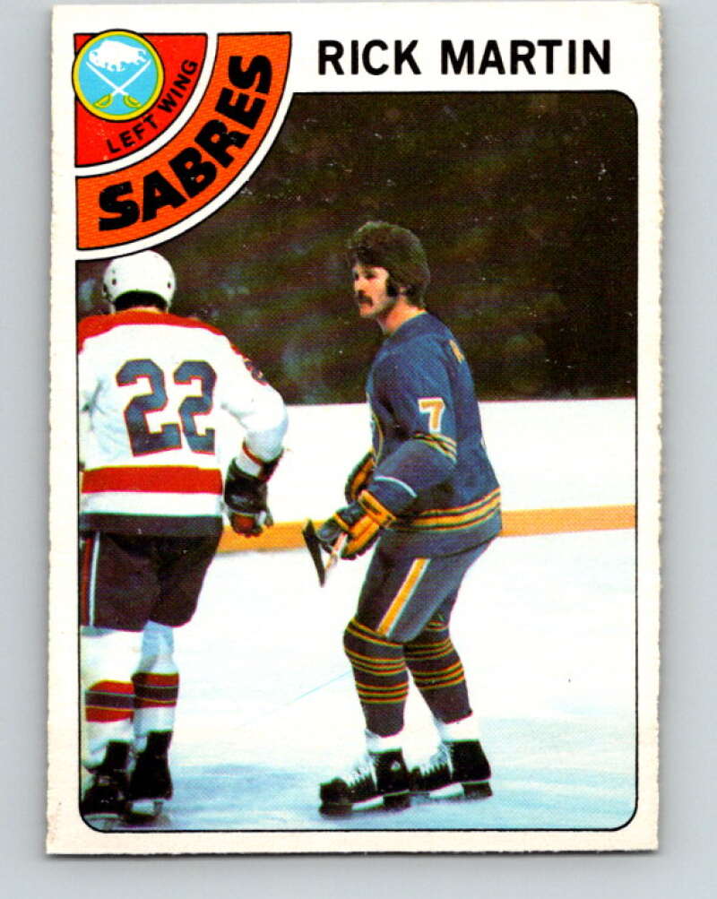 1978-79 O-Pee-Chee #80 Rick Martin  Buffalo Sabres  V21984