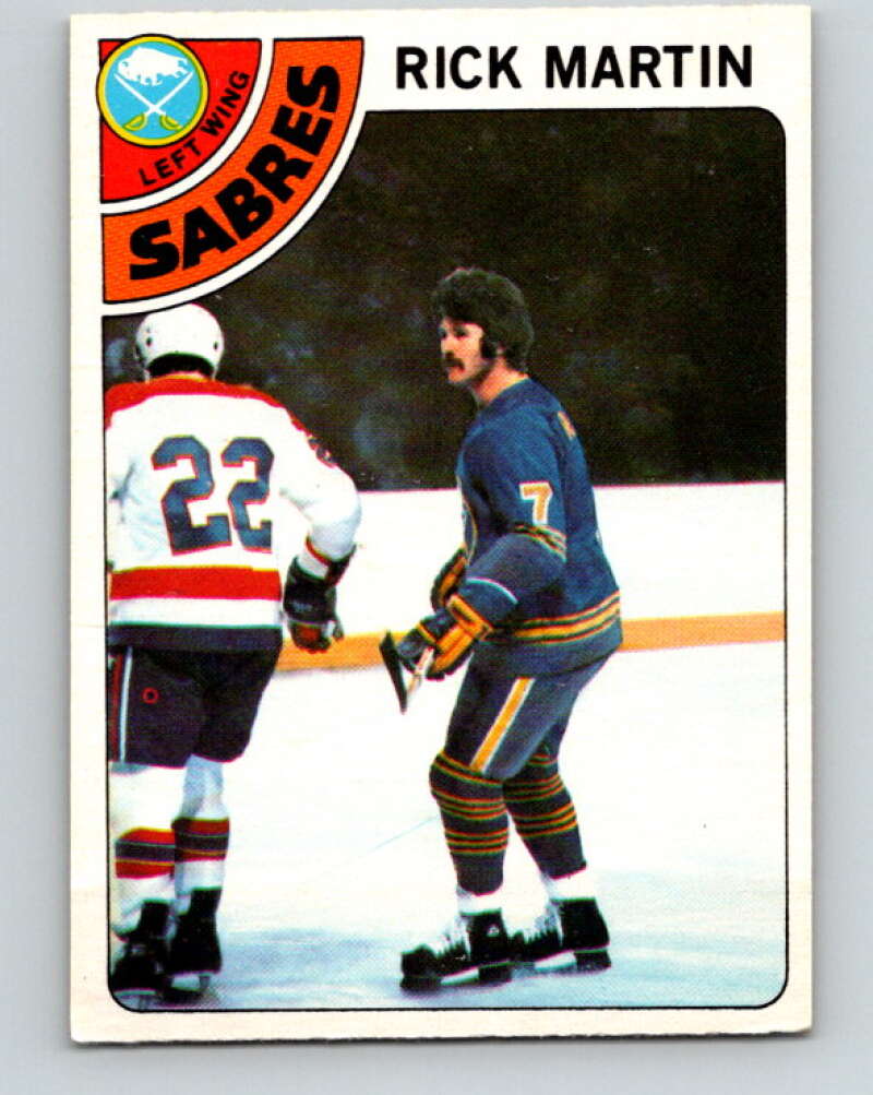 1978-79 O-Pee-Chee #80 Rick Martin  Buffalo Sabres  V21985