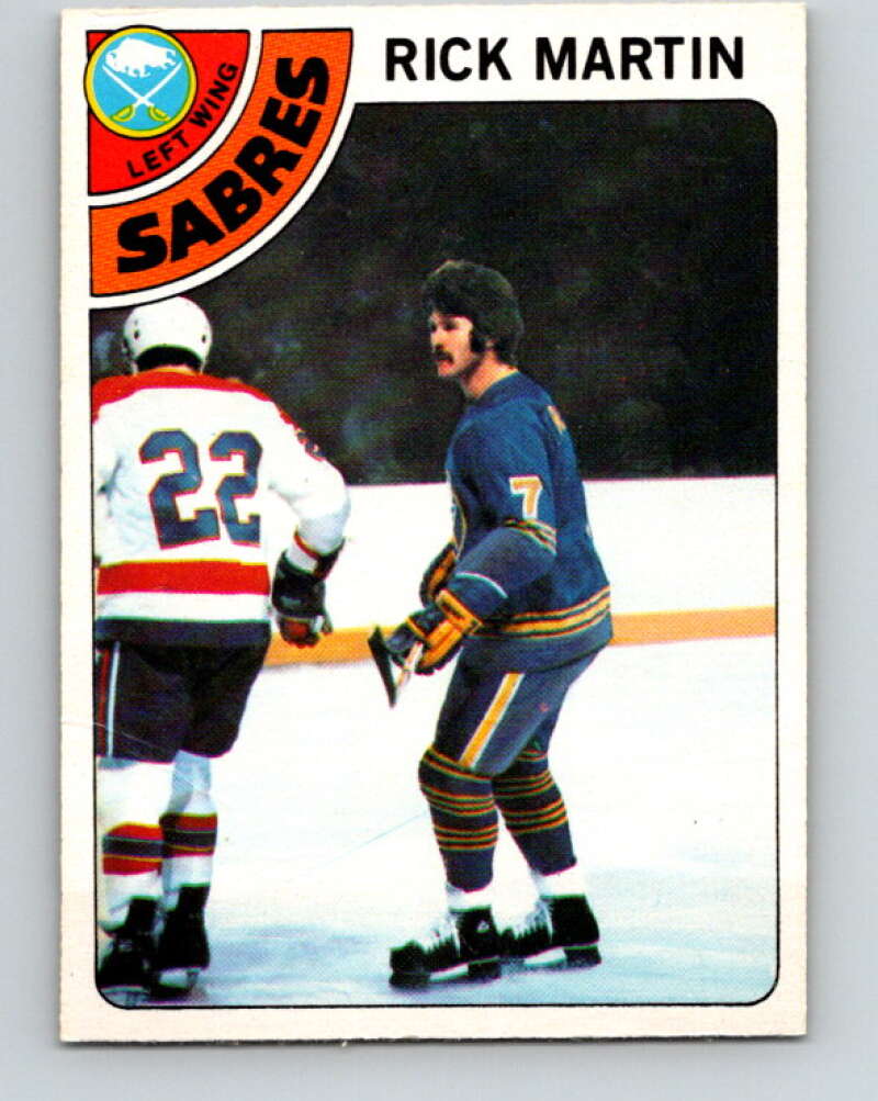 1978-79 O-Pee-Chee #80 Rick Martin  Buffalo Sabres  V21986