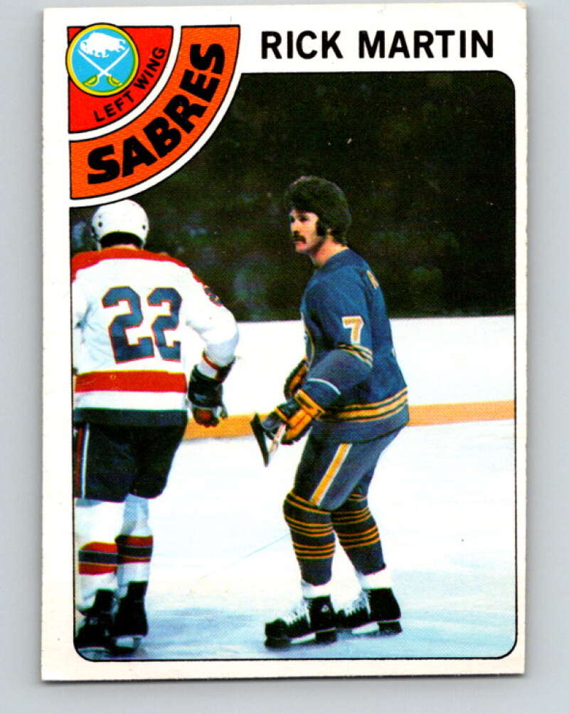 1978-79 O-Pee-Chee #80 Rick Martin  Buffalo Sabres  V21988