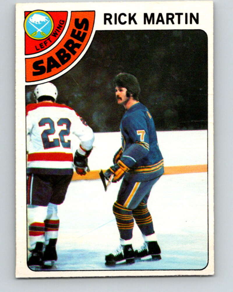 1978-79 O-Pee-Chee #80 Rick Martin  Buffalo Sabres  V21989
