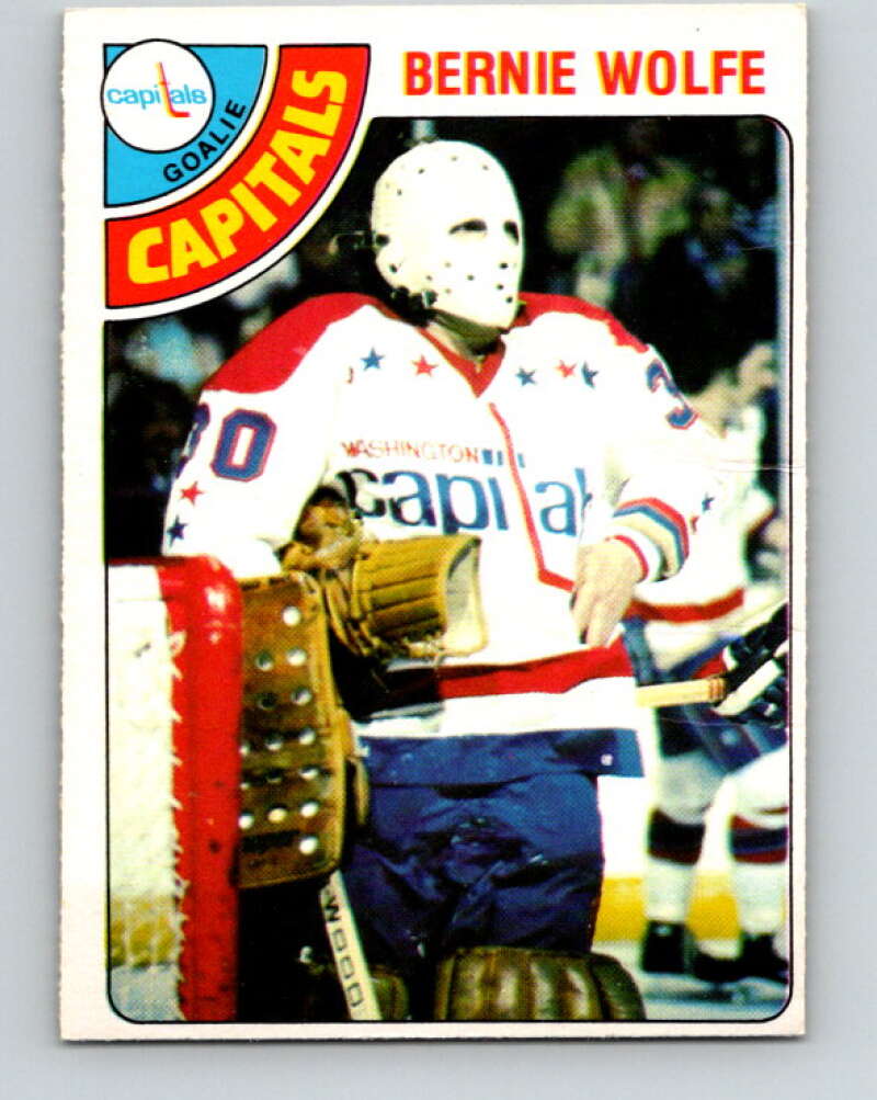1978-79 O-Pee-Chee #81 Bernie Wolfe  Washington Capitals  V21992