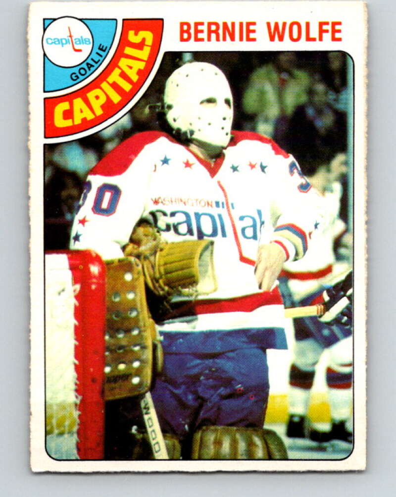 1978-79 O-Pee-Chee #81 Bernie Wolfe  Washington Capitals  V21993