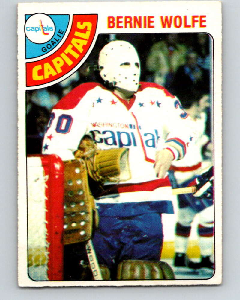 1978-79 O-Pee-Chee #81 Bernie Wolfe  Washington Capitals  V21994