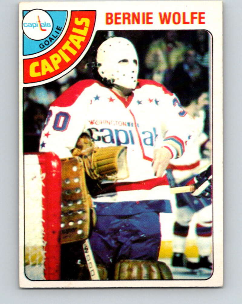 1978-79 O-Pee-Chee #81 Bernie Wolfe  Washington Capitals  V21995
